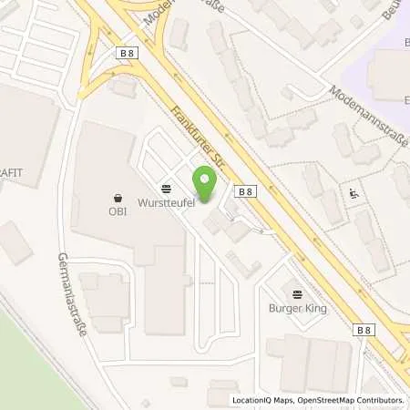 Standortübersicht der Tankstelle Aral Tankstelle in 51065 Köln