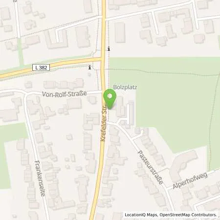 Standortübersicht der Tankstelle Aral Tankstelle in 47877 Willich