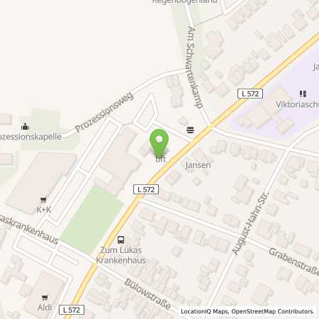 Standortübersicht der Benzin-Super-Diesel Tankstelle: bft Tankstelle in 48599, Gronau