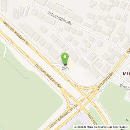 Standortübersicht der Tankstelle München Heinrich-Wieland-Str. 97 in 81735 München