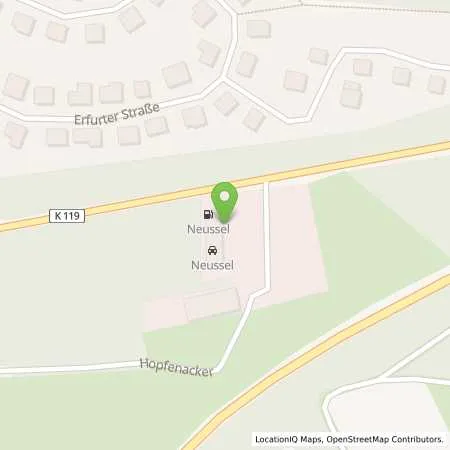 Standortübersicht der Tankstelle bft Tankstelle Neussel in 35088 Battenberg