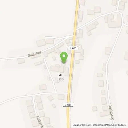 Standortübersicht der Tankstelle Esso Tankstelle in 67681 WARTENBERG-ROHRBACH