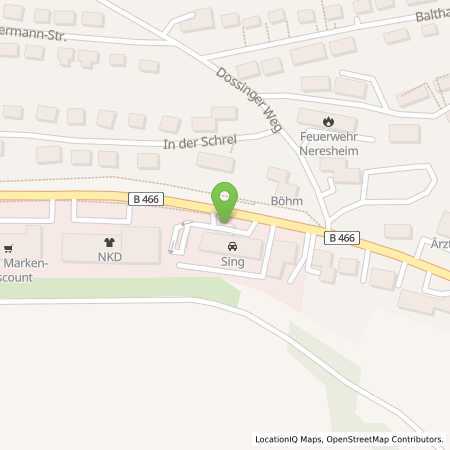 Standortübersicht der Benzin-Super-Diesel Tankstelle: TotalEnergies Neresheim in 73450, Neresheim