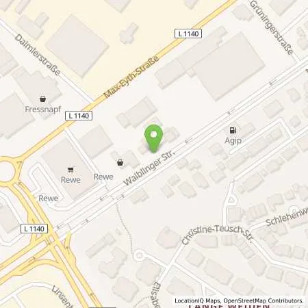 Standortübersicht der Tankstelle Shell Winnenden Waiblinger Str. 84 in 71364 Winnenden