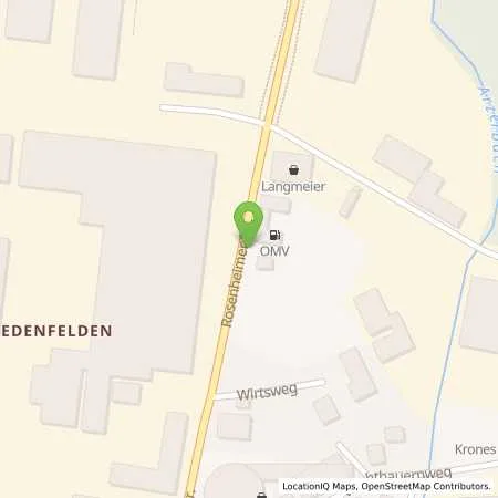 Standortübersicht der Tankstelle Raubling Rosenheimer Str. 40 in 83064 Raubling