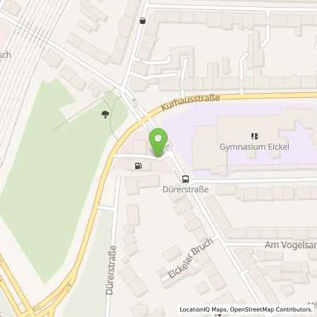 Standortübersicht der Tankstelle TotalEnergies Herne in 44652 Herne