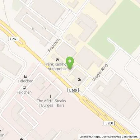 Standortübersicht der Tankstelle Shell Aachen Prager Ring 106 in 52070 Aachen