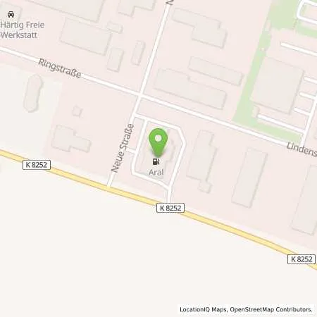 Standortübersicht der Tankstelle Aral Tankstelle in 09241 Mühlau