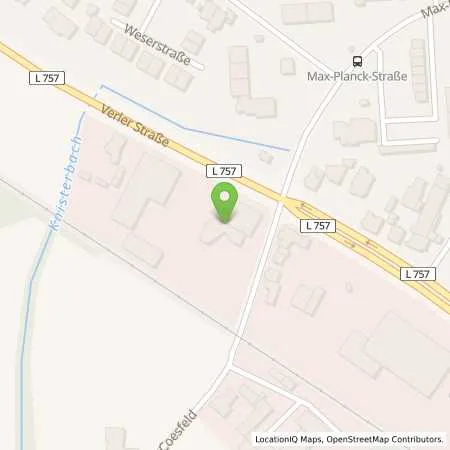 Standortübersicht der Tankstelle Esso Tankstelle in 33332 GUETERSLOH