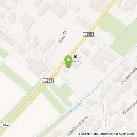 Standortübersicht der Tankstelle Dieter Körner in 97950 Großrinderfeld