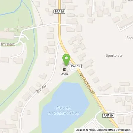 Standortübersicht der Tankstelle AVIA Tankstelle in 85077 Manching
