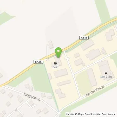 Standortübersicht der Tankstelle Gulf Ranis in 07389 Ranis