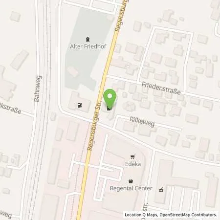 Standortübersicht der Tankstelle AVIA Tankstelle in 93128 Regenstauf