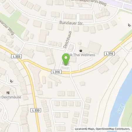 Standortübersicht der Tankstelle Odewitt in 53721 Siegburg