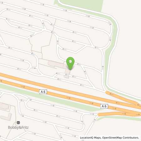 Standortübersicht der Benzin-Super-Diesel Tankstelle: Esso Tankstelle in 74632, Neuenstein