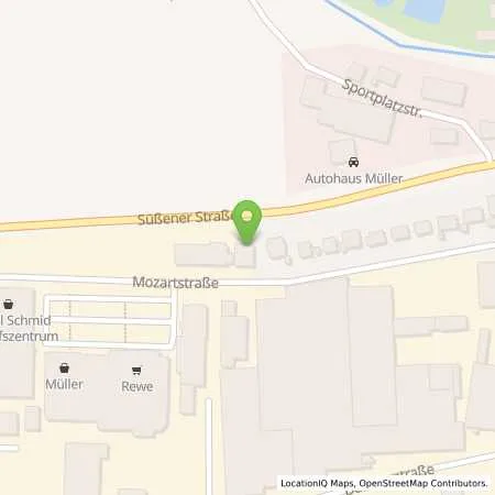 Standortübersicht der Tankstelle Schmid & Zimmermann GmbH in 73072 Donzdorf