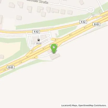 Standortübersicht der Tankstelle Aral Tankstelle in 30559 Hannover