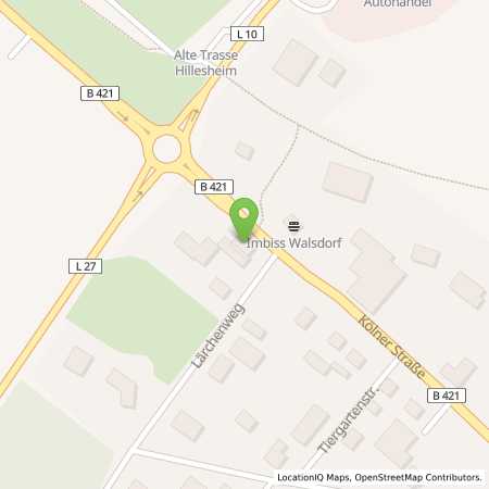 Standortübersicht der Benzin-Super-Diesel Tankstelle: Lisa Schmidt  in 54578, Walsdorf