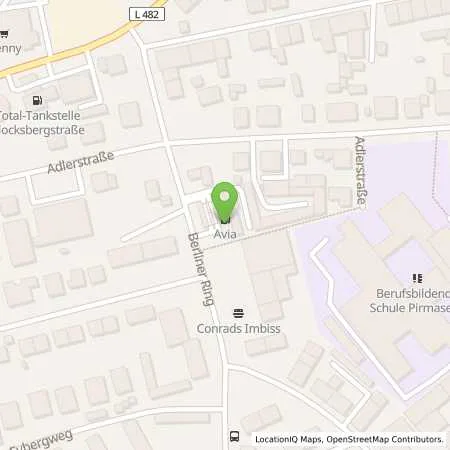 Standortübersicht der Tankstelle Kathrin Siedow in 66955 Pirmasens