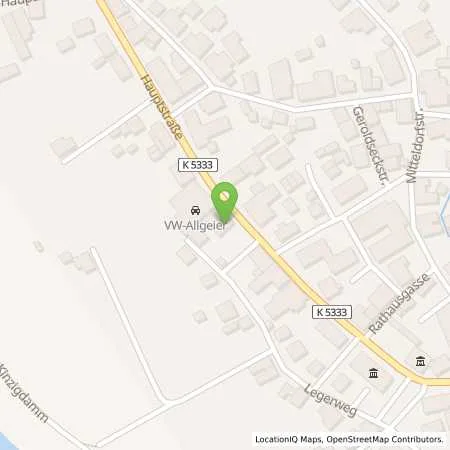 Standortübersicht der Tankstelle Aral Tankstelle in 77781 Biberach