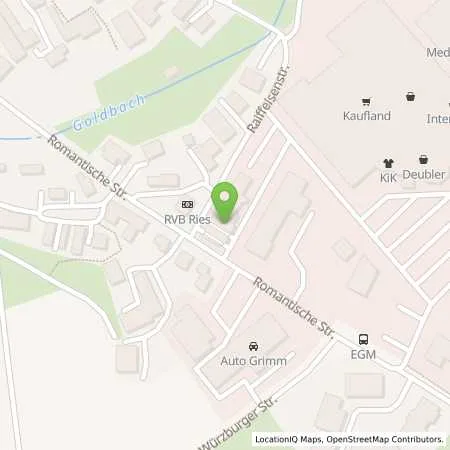 Standortübersicht der Tankstelle Bavaria Petrol in 86720 Nördlingen