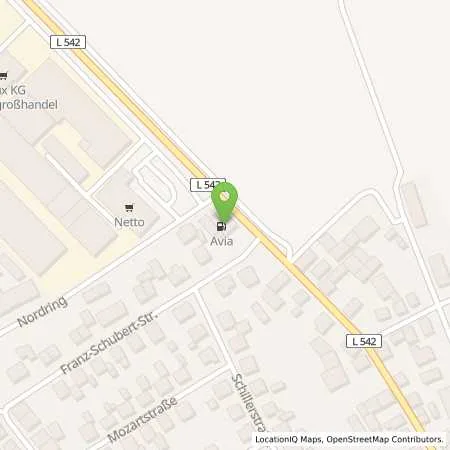 Standortübersicht der Tankstelle AVIA Tankstelle in 76863 Herxheim