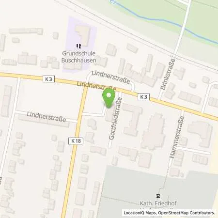 Standortübersicht der Tankstelle Esso Tankstelle in 46149 OBERHAUSEN