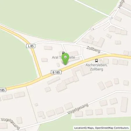 Standortübersicht der Tankstelle Aral Tankstelle in 06449 Aschersleben