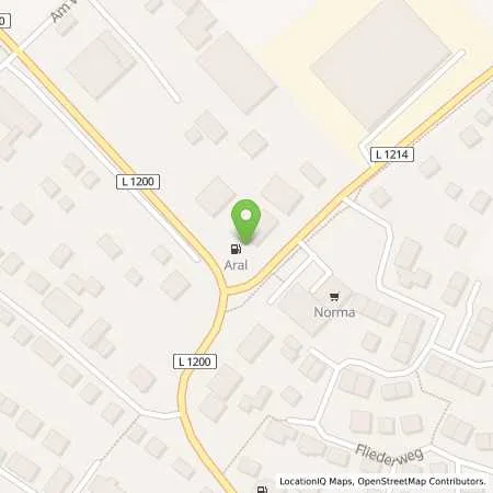 Standortübersicht der Tankstelle Aral Tankstelle in 73235 Weilheim