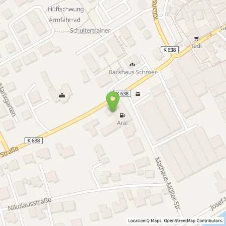 Standortübersicht der Tankstelle Aral Tankstelle in 65343 Eltville