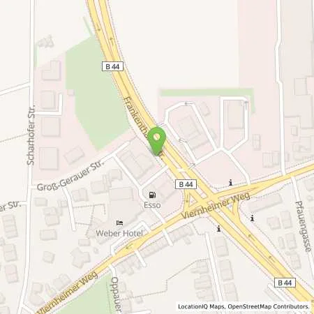 Standortübersicht der Tankstelle Aral Tankstelle in 68307 Mannheim