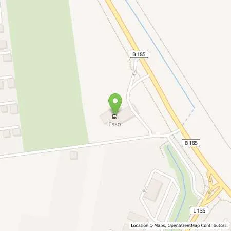 Standortübersicht der Tankstelle Esso Tankstelle in 06842 DESSAU