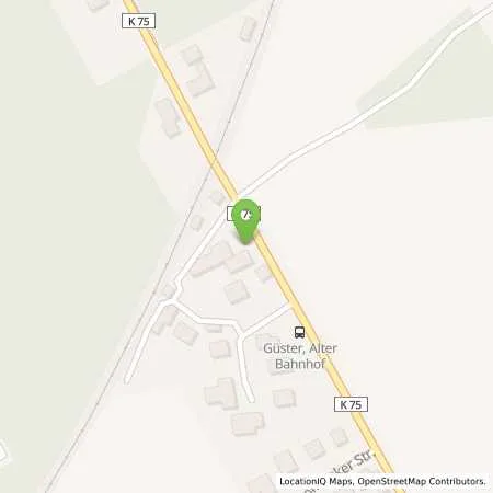 Standortübersicht der Tankstelle team Tankautomat Güster in 21514 Güster