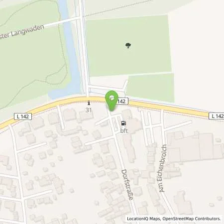 Standortübersicht der Tankstelle bft Grevenbroich in 41516 Grevenbroich