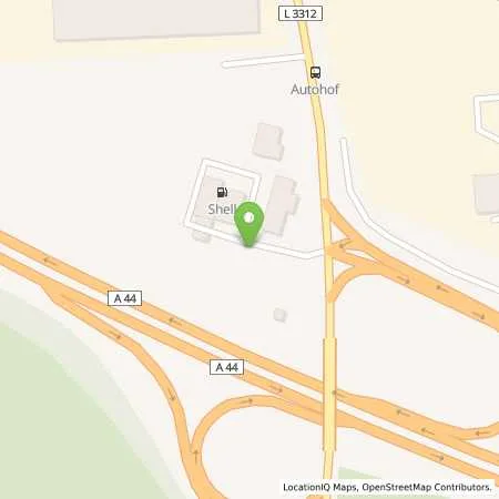 Standortübersicht der Tankstelle Shell Wolfhagen-Niederelsungen Warburger Str. 45 in 34466 Wolfhagen (Niederelsungen)