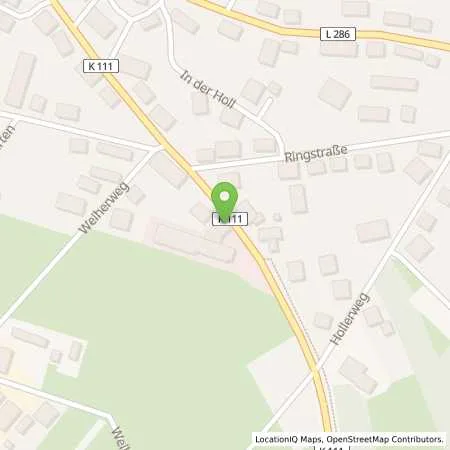 Standortübersicht der Tankstelle Vanessa Bähner in 57586 Weitefeld