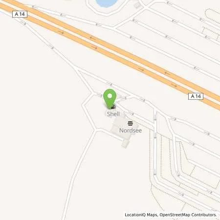 Standortübersicht der Tankstelle Shell Grimma A14 Muldental-Sued in 04668 Grimma