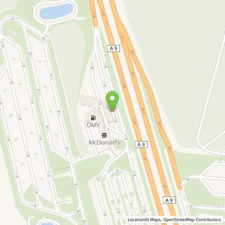 Standortübersicht der Tankstelle BAT Köschinger Forst West in 85120 Hepberg