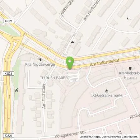 Standortübersicht der Tankstelle Aral Tankstelle in 60487 Frankfurt