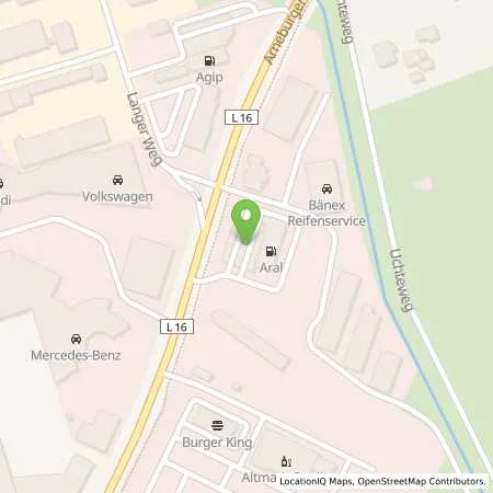 Standortübersicht der Tankstelle Aral Tankstelle in 39576 Stendal