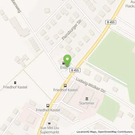 Standortübersicht der Tankstelle Esso Tankstelle in 55252 MAINZ-KASTEL