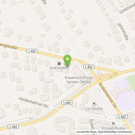 Standortübersicht der Tankstelle AVIA Tankstelle in 55124 Mainz