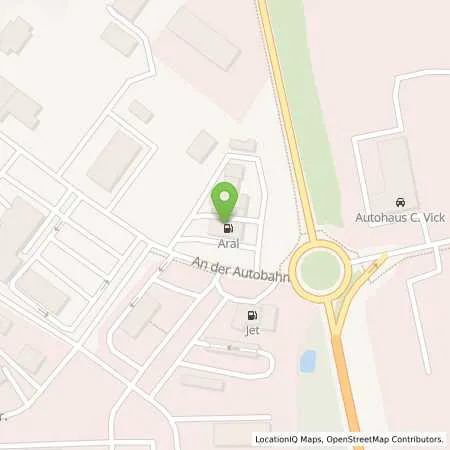 Standortübersicht der Tankstelle Aral Tankstelle in 23858 Reinfeld