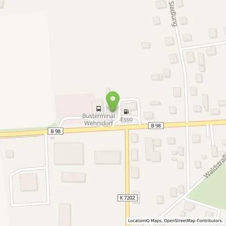 Standortübersicht der Tankstelle Esso Tankstelle in 02689 SOHLAND