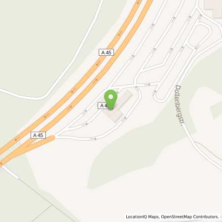 Standortübersicht der Benzin-Super-Diesel Tankstelle: Esso Tankstelle in 35745, HERBORN