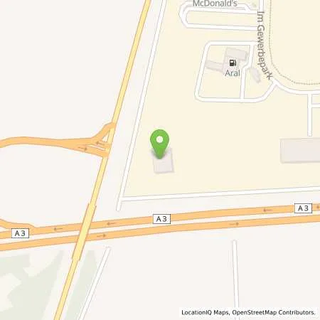 Standortübersicht der Tankstelle Aral Tankstelle in 93086 Wörth an der Donau