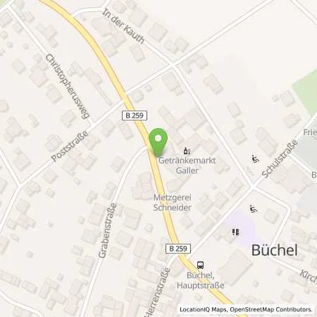 Standortübersicht der Tankstelle Aral Tankstelle in 56823 Büchel