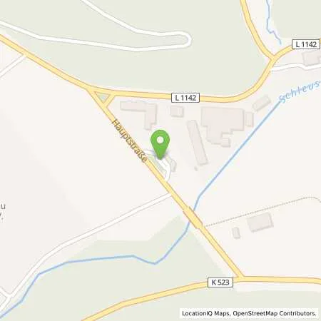 Standortübersicht der Tankstelle TotalEnergies Waldau in 98553 Schleusingn (Waldau)