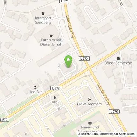 Standortübersicht der Tankstelle Michael Nielsch in 48683 Ahaus