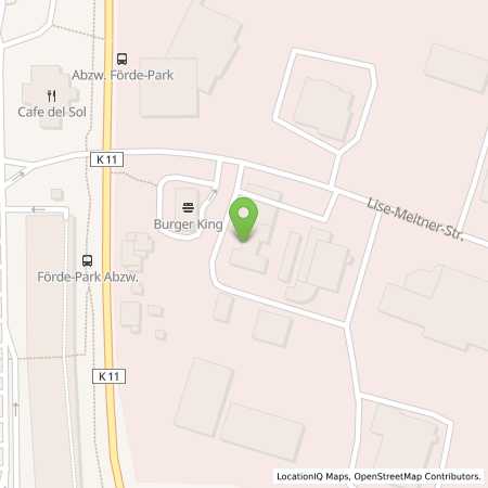 Standortübersicht der Benzin-Super-Diesel Tankstelle: WIKING FL-Süd in 24941, Flensburg
